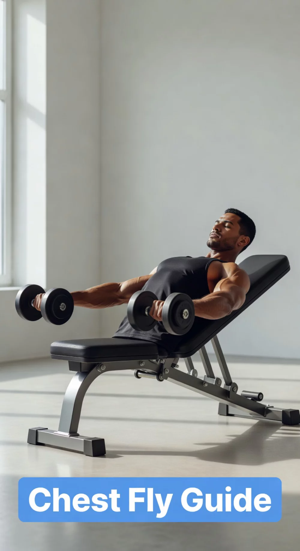 Dumbbell Chest Fly That Stretches and Grows the Pectorals