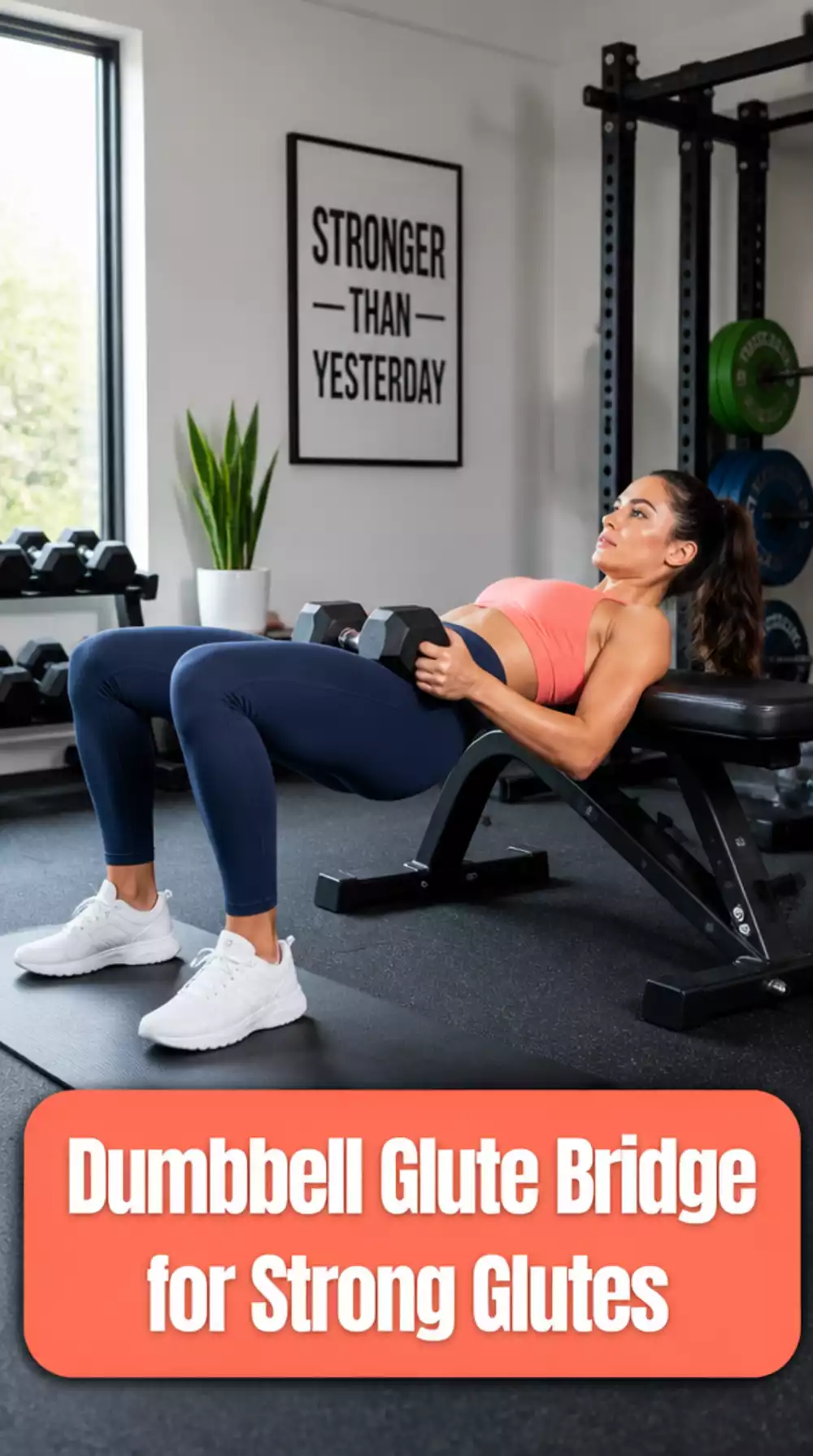 Dumbbell Glute Bridge That Activates and Builds the Glutes Fully