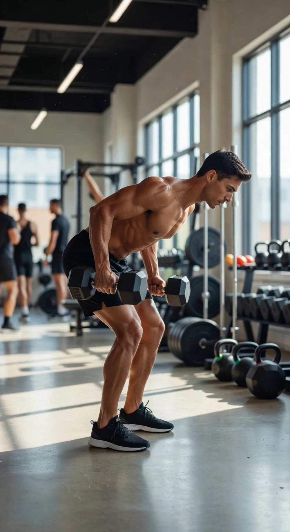 Bent-Over Row Dumbbell Move That Targets the Entire Back