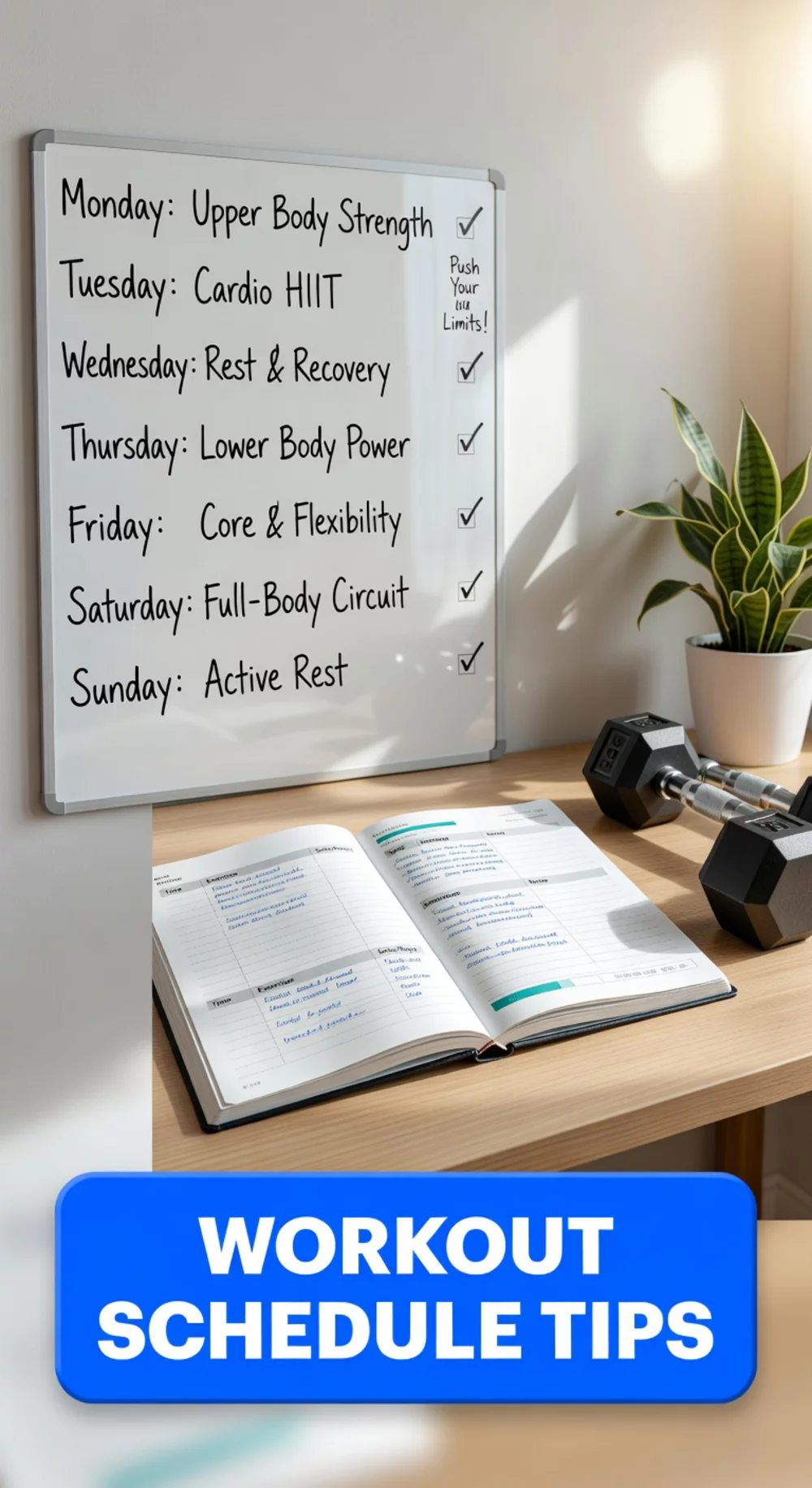 Dumbbell Workout Schedule That Builds a Daily Training Habit Naturally