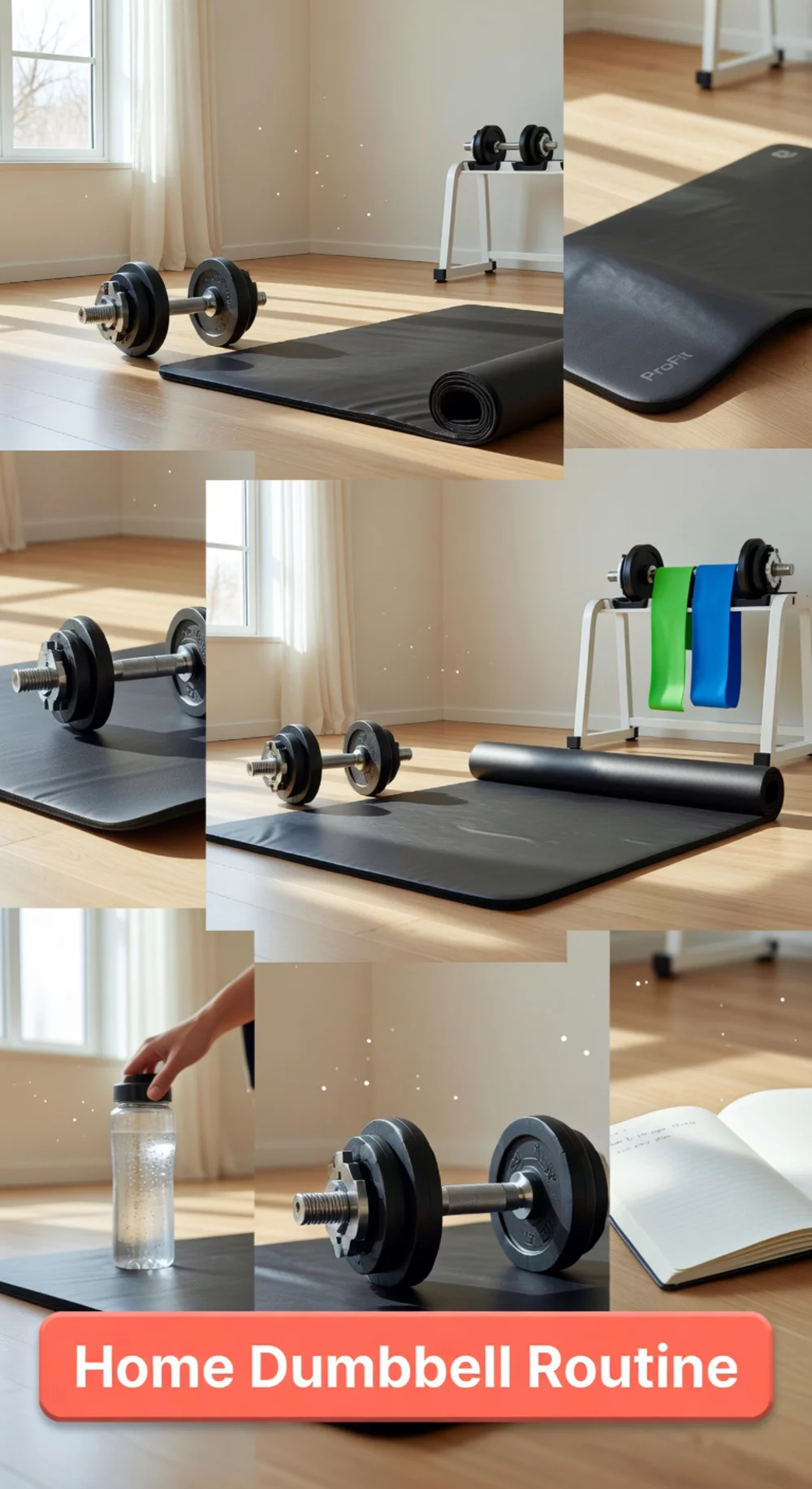 Home Dumbbell Routine That Removes Every Excuse to Skip a Session