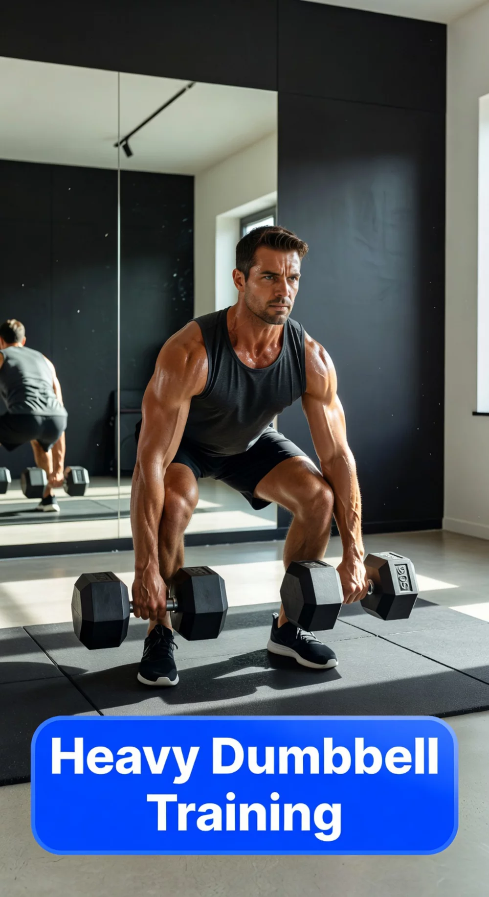 The Heavy Dumbbell Trick Men Use to Replace Barbell Training at Home