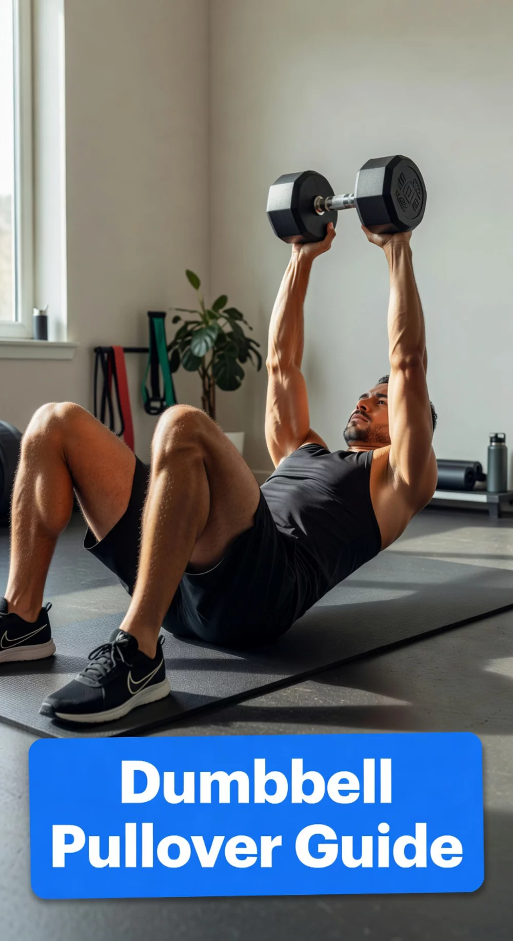 Dumbbell Pullover on the Floor That Stretches and Loads the Chest