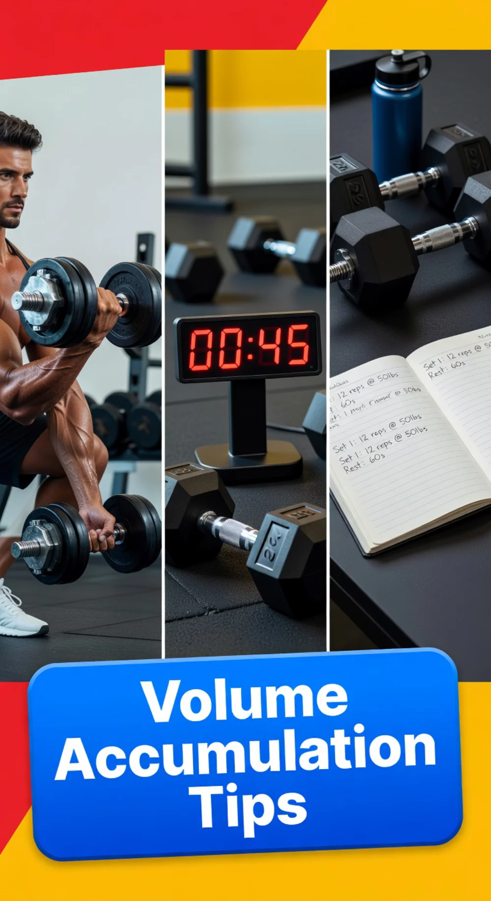 The Volume Accumulation Dumbbell Trick That Makes 45-Minute Sessions Pay Off