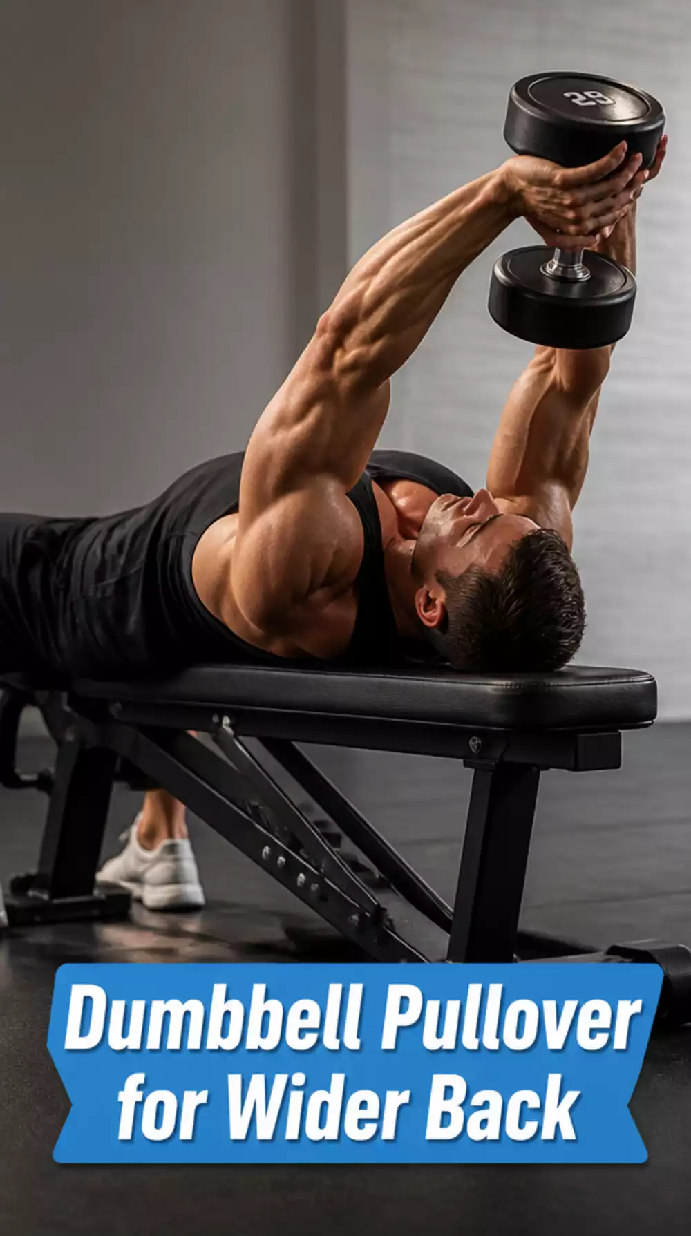Dumbbell Pullover That Targets the Lats for a Wider Back