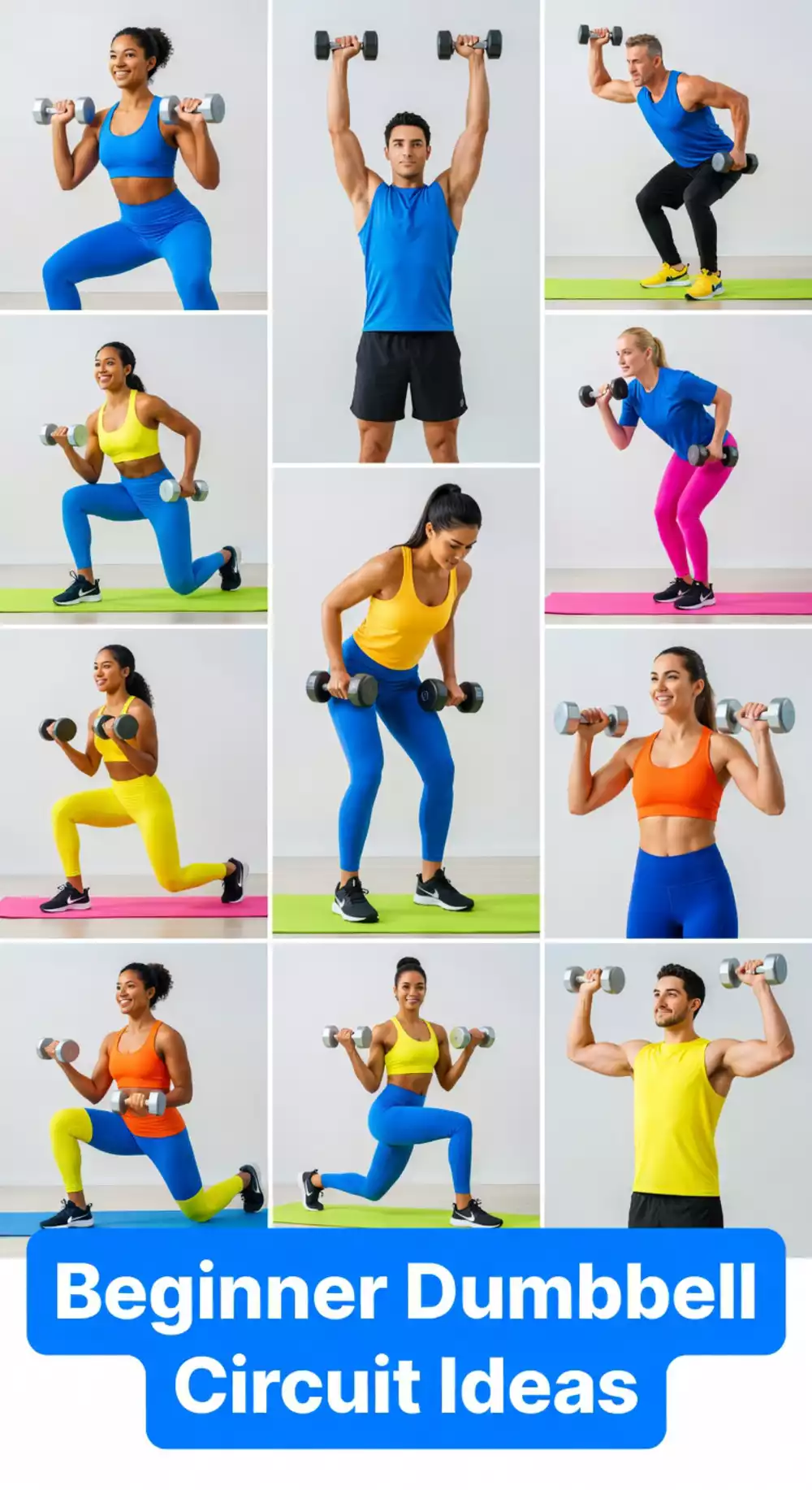 Beginner Dumbbell Circuit That Hits Every Muscle Group in One Round