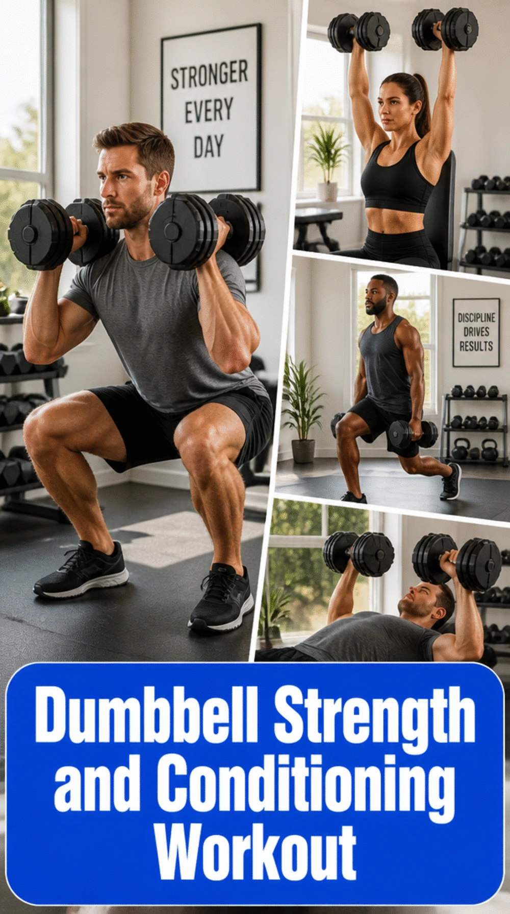 Dumbbell Muscle Definition Workout That Combines Strength and Conditioning