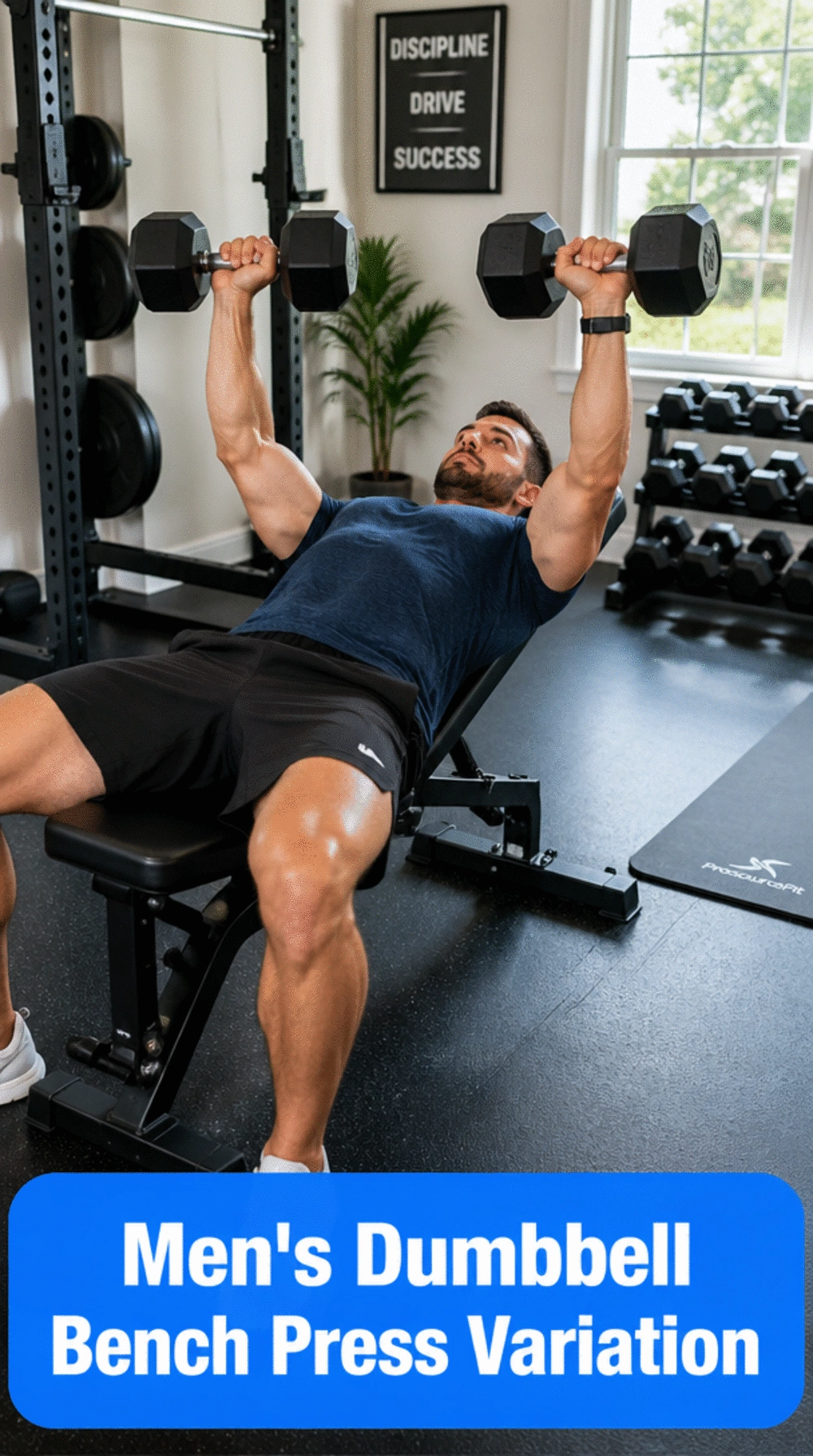 Men's Dumbbell Bench Press Variation That Builds Maximum Chest Width