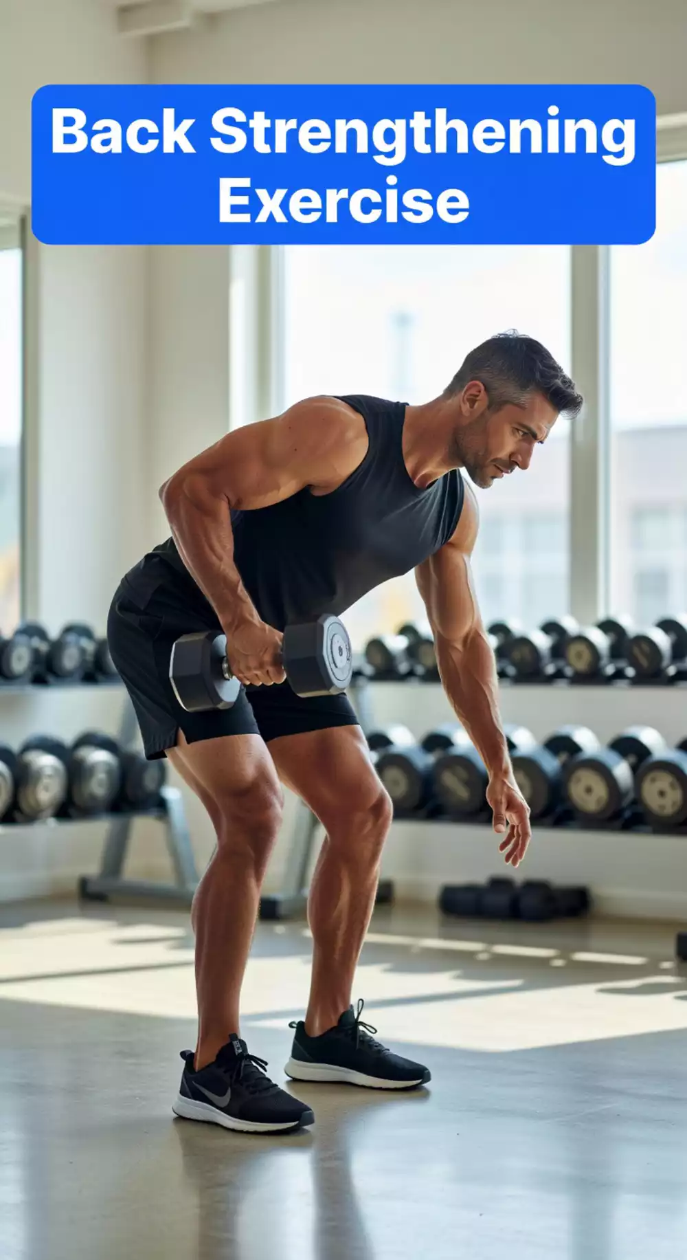 Bent-Over Dumbbell Row That Strengthens the Entire Back