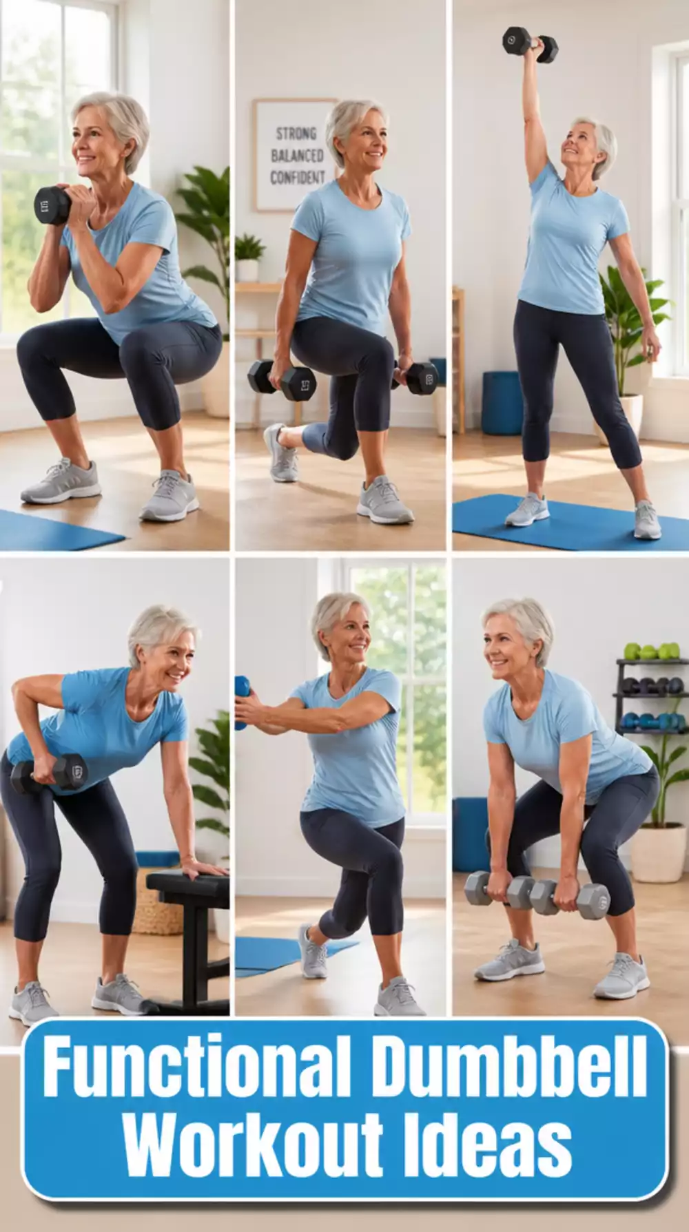 Functional Dumbbell Workout for Over 50 That Mirrors Everyday Movement