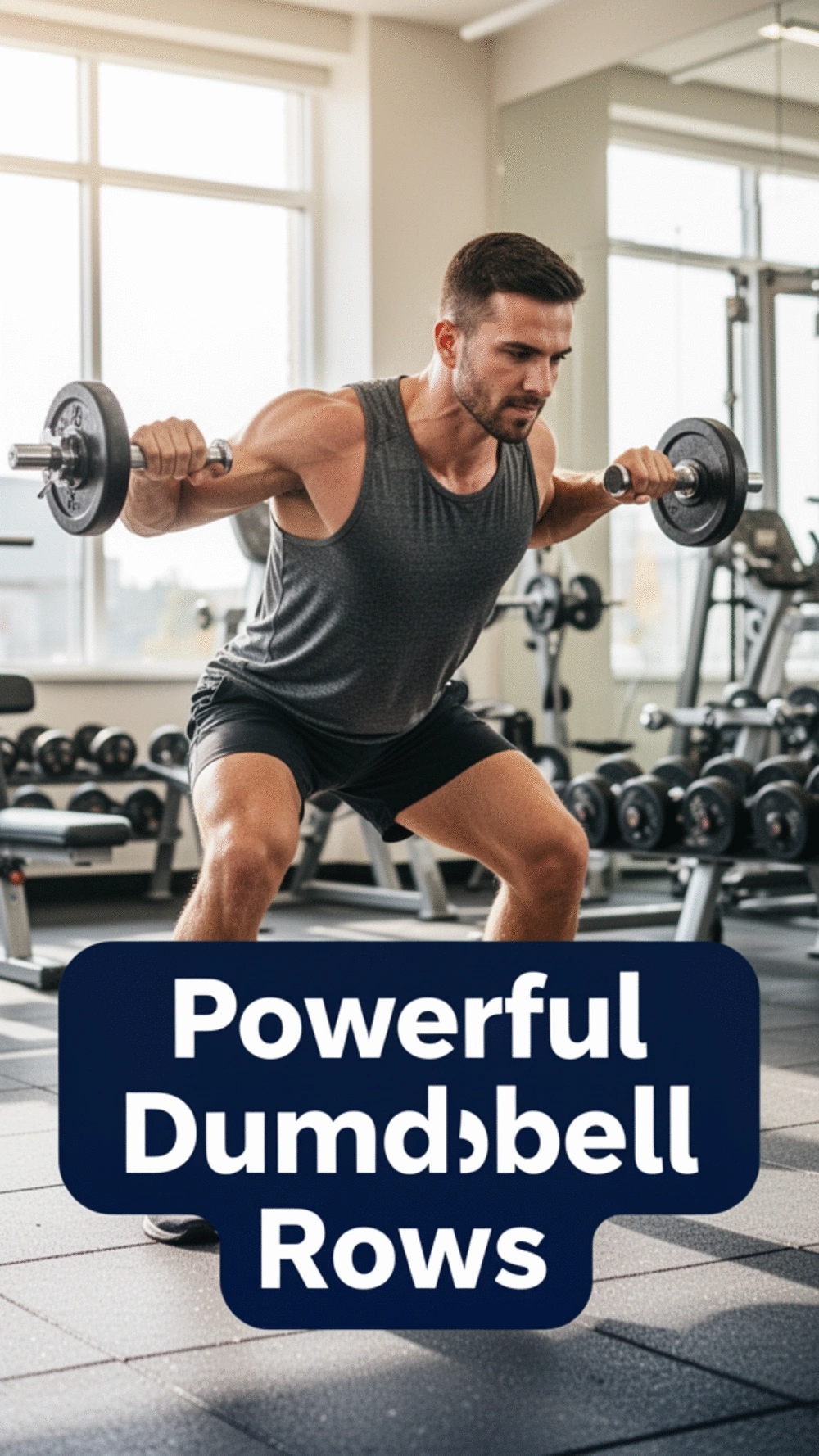 Effective Dumbbell Rows for Strengthening Your Back and Burning Calories