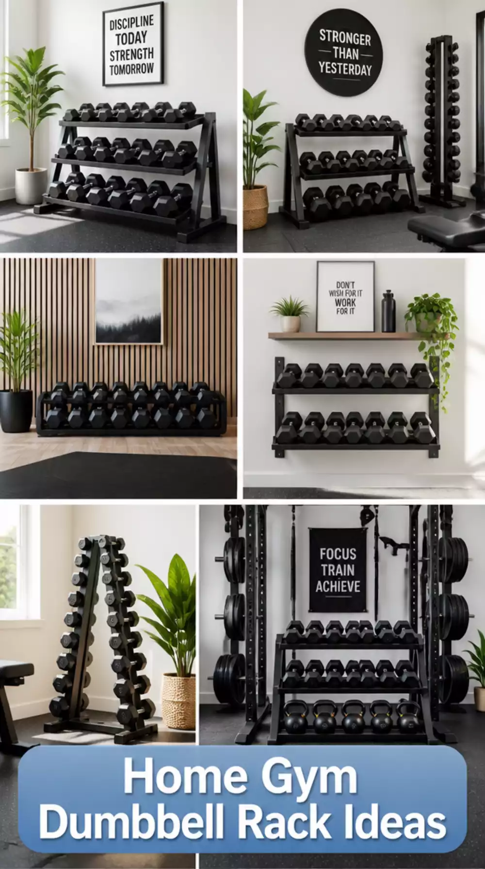 Home Gym Dumbbell Rack That Keeps Your Workout Space Organised