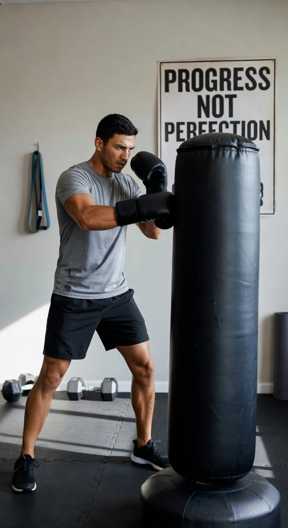 Push-Pull Dumbbell Workout for Beginners Starting Their First Split