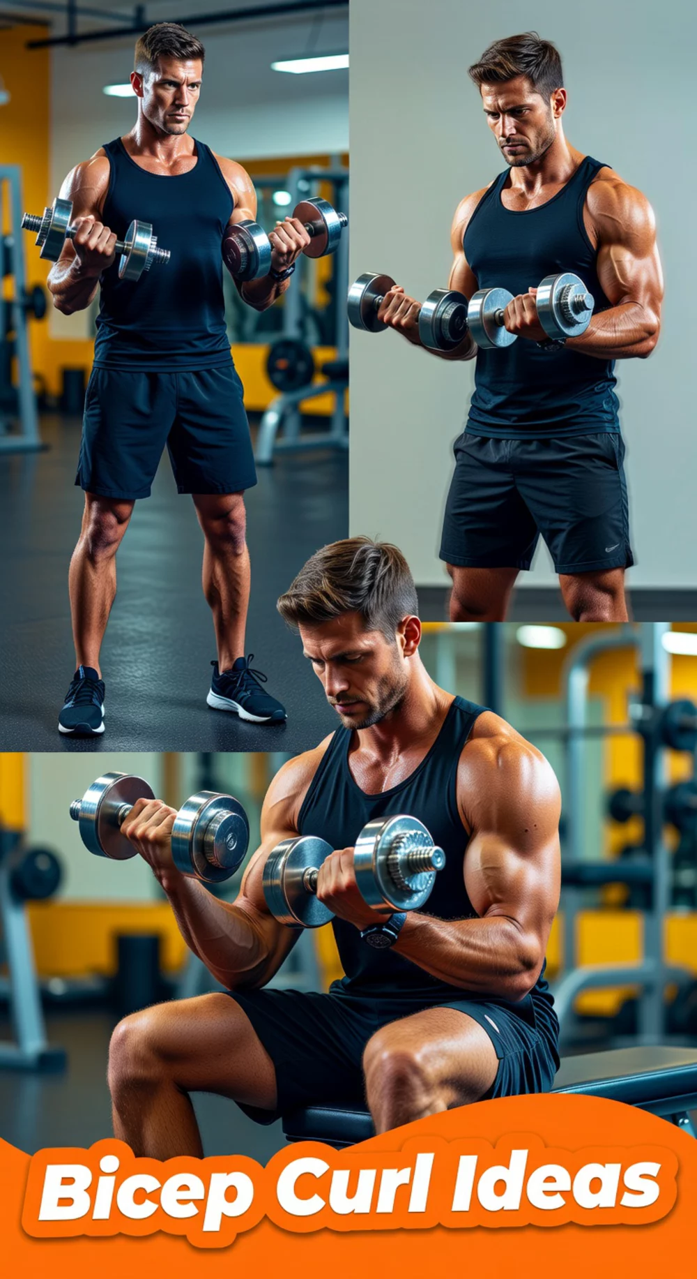 Dumbbell Bicep Curl Variation That Builds Peak Arm Muscle