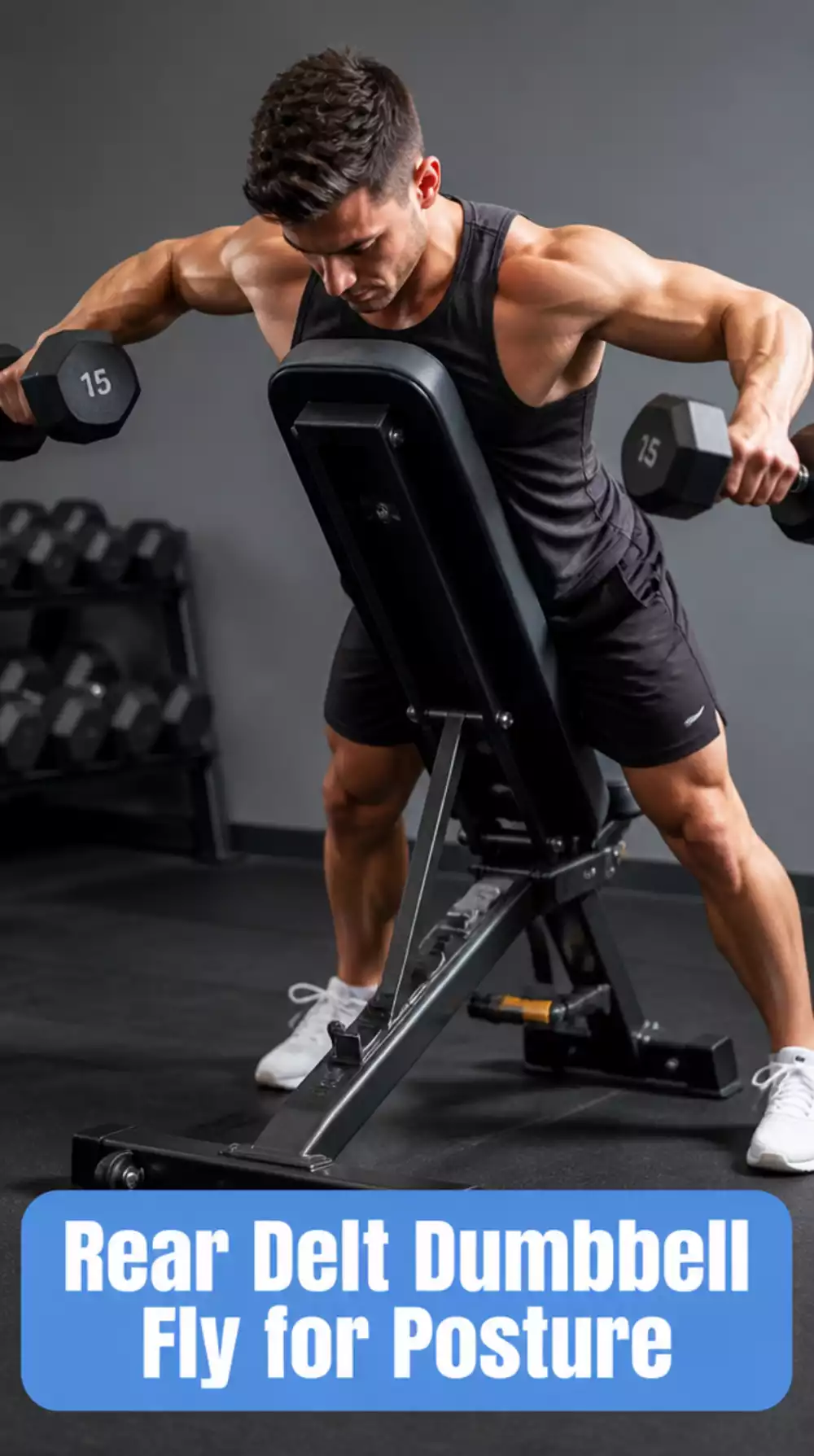 Rear Delt Dumbbell Fly That Pulls Shoulders Back for Better Posture