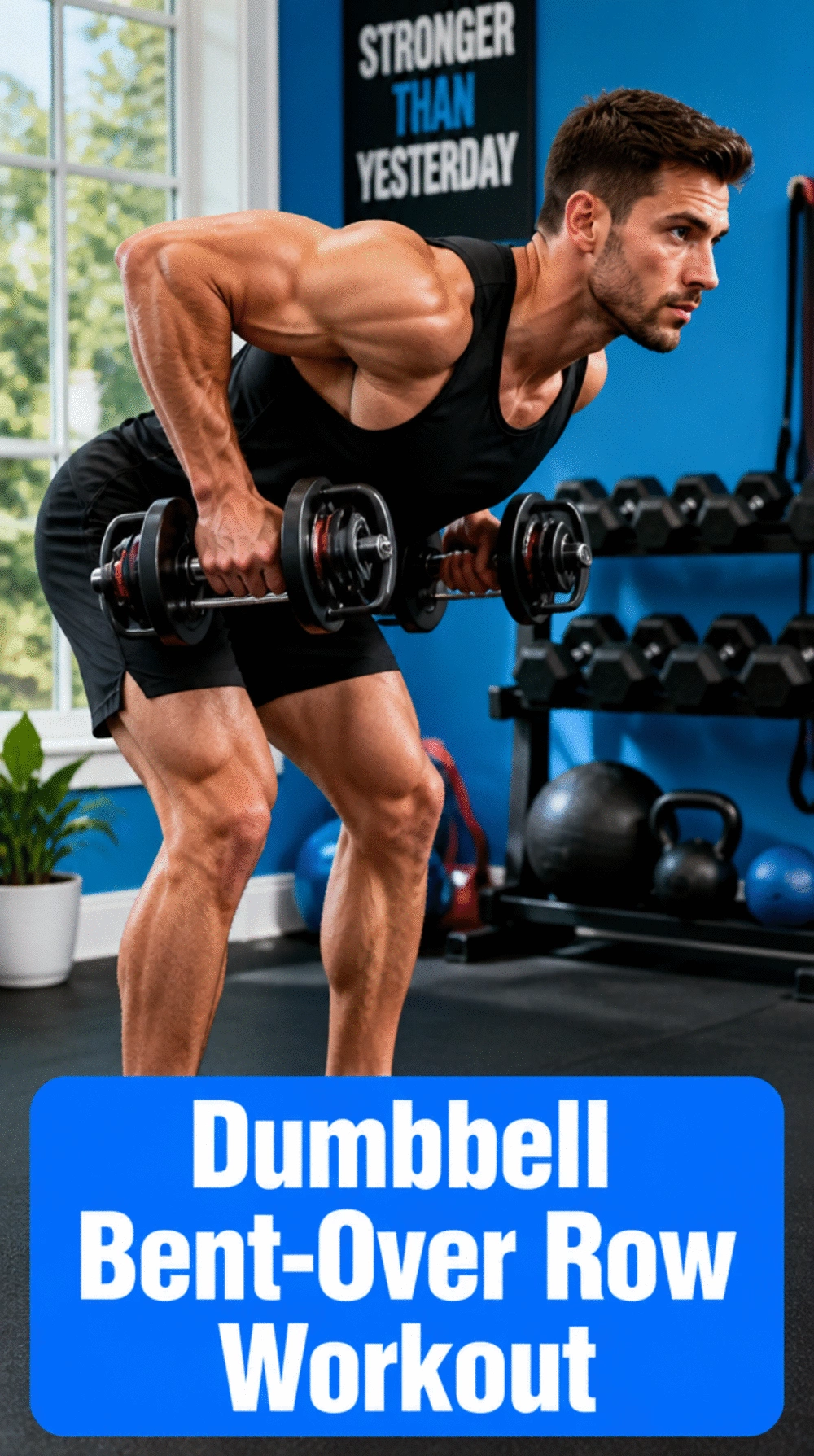 Dumbbell Bent-Over Row Pull Day Move That Builds Serious Back Thickness