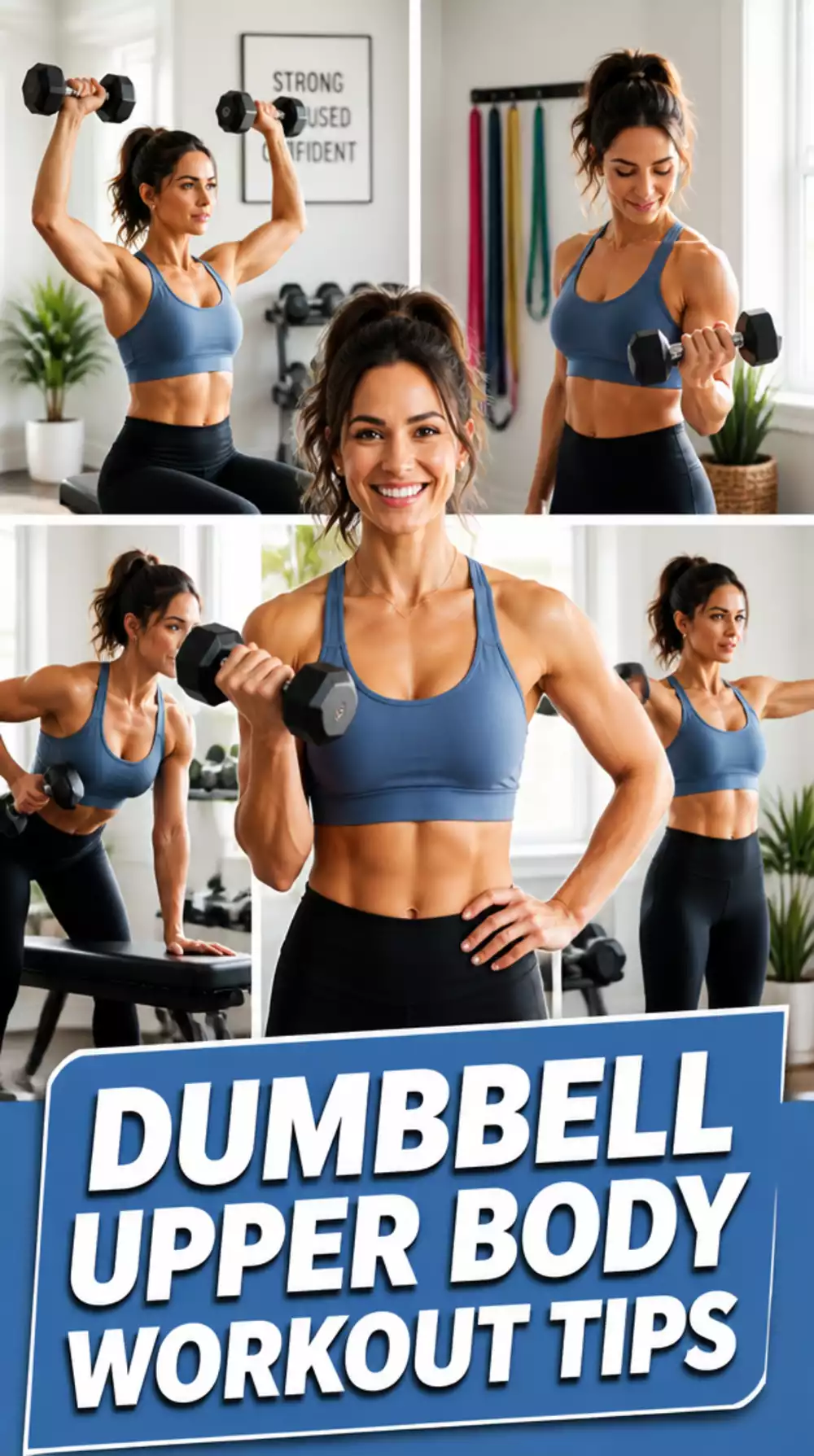 Dumbbell Upper Body Workout Women Can Do Without a Gym