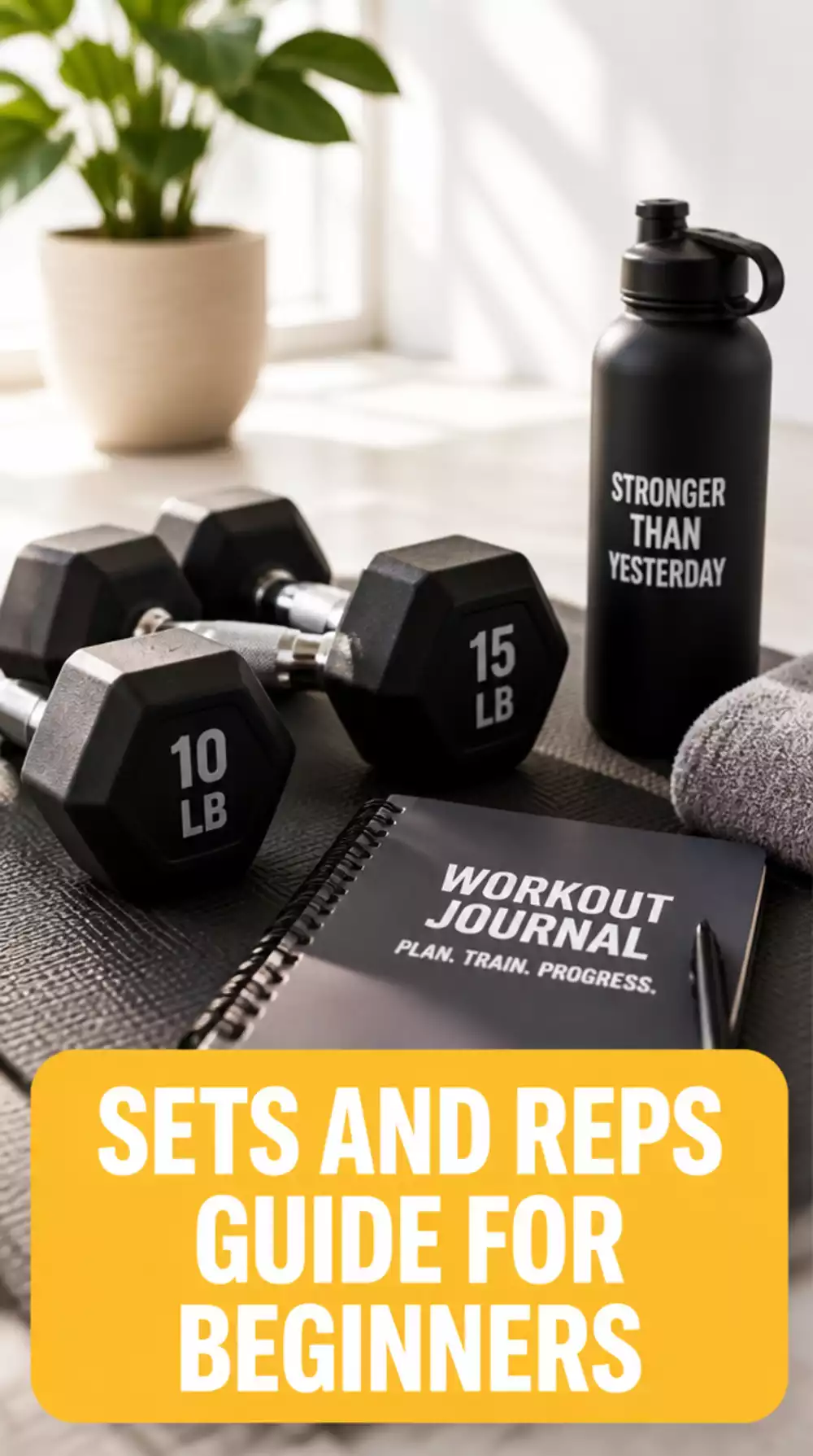 Sets and Reps Guide for Beginners Starting Dumbbell Strength Training