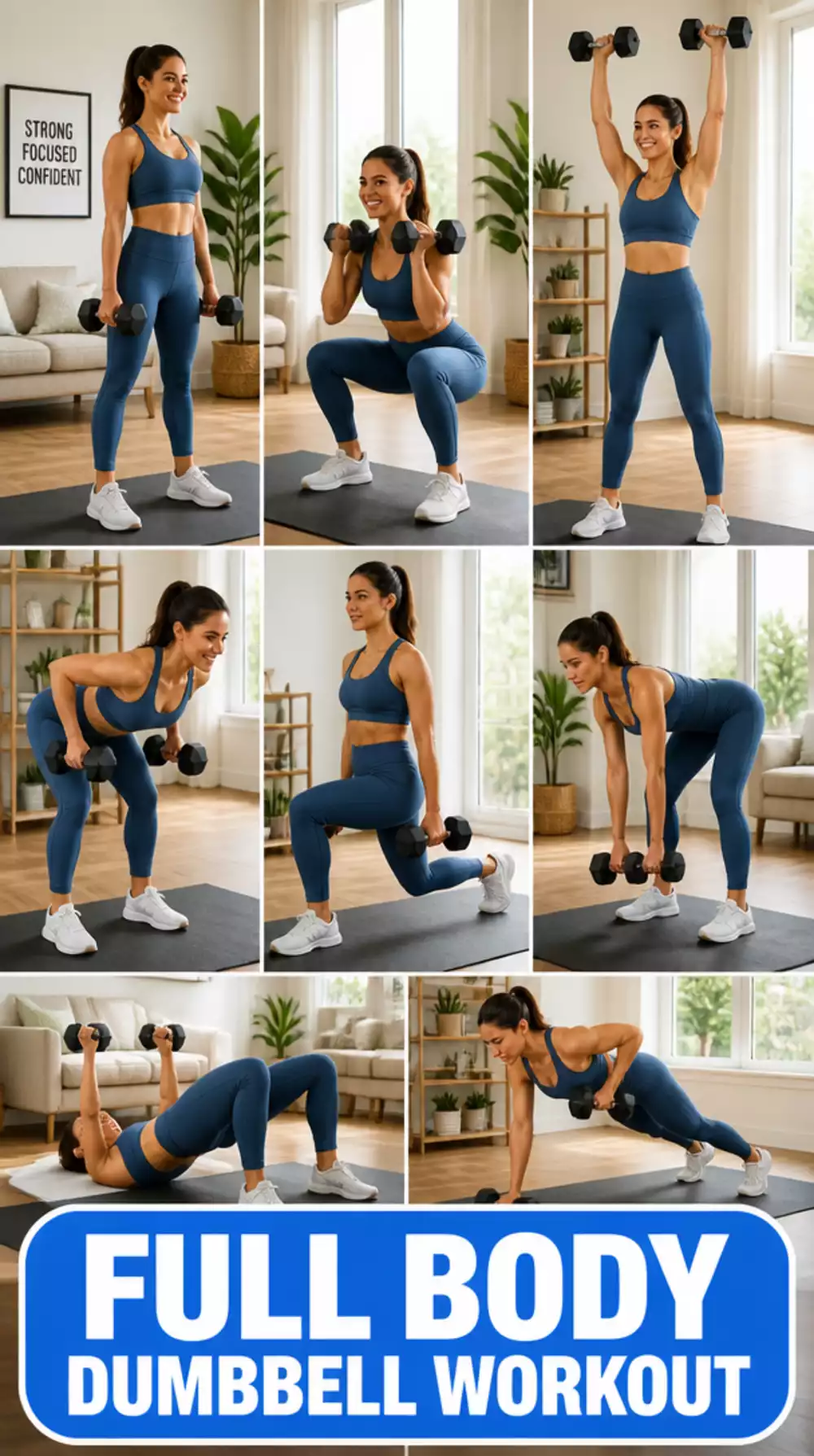 Full Body Dumbbell Workout for Women That Builds Real Strength