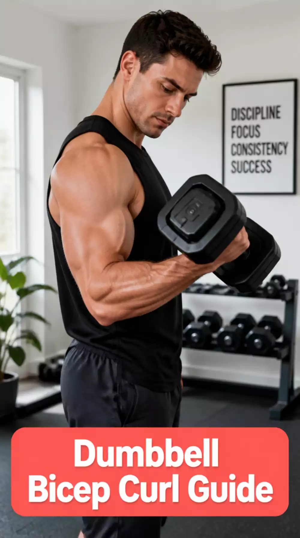 Dumbbell Bicep Curl That Builds the Classic Peak of the Upper Arm