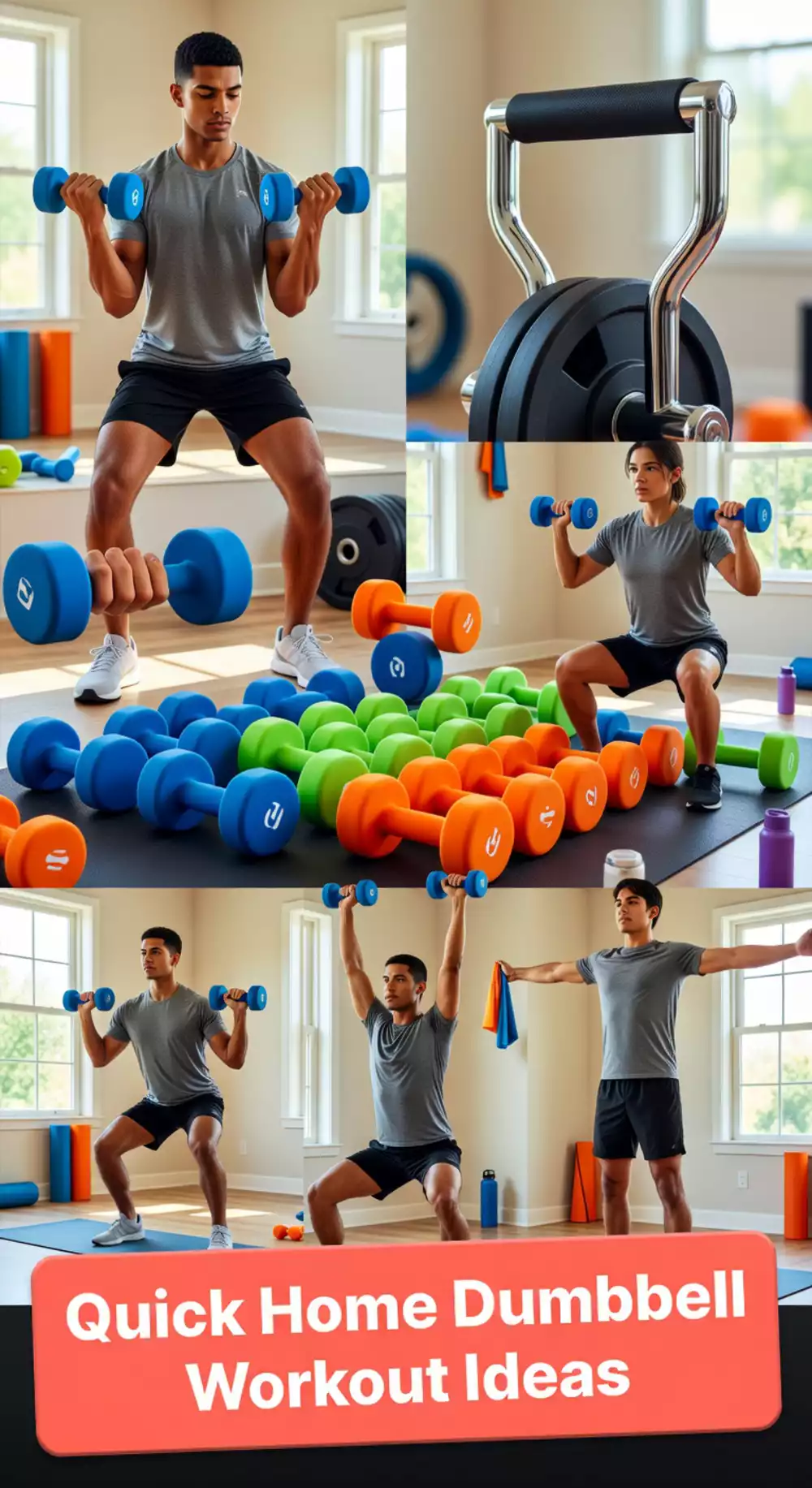 Home Dumbbell Circuit Routine That Needs Only 20 Minutes and No Bench