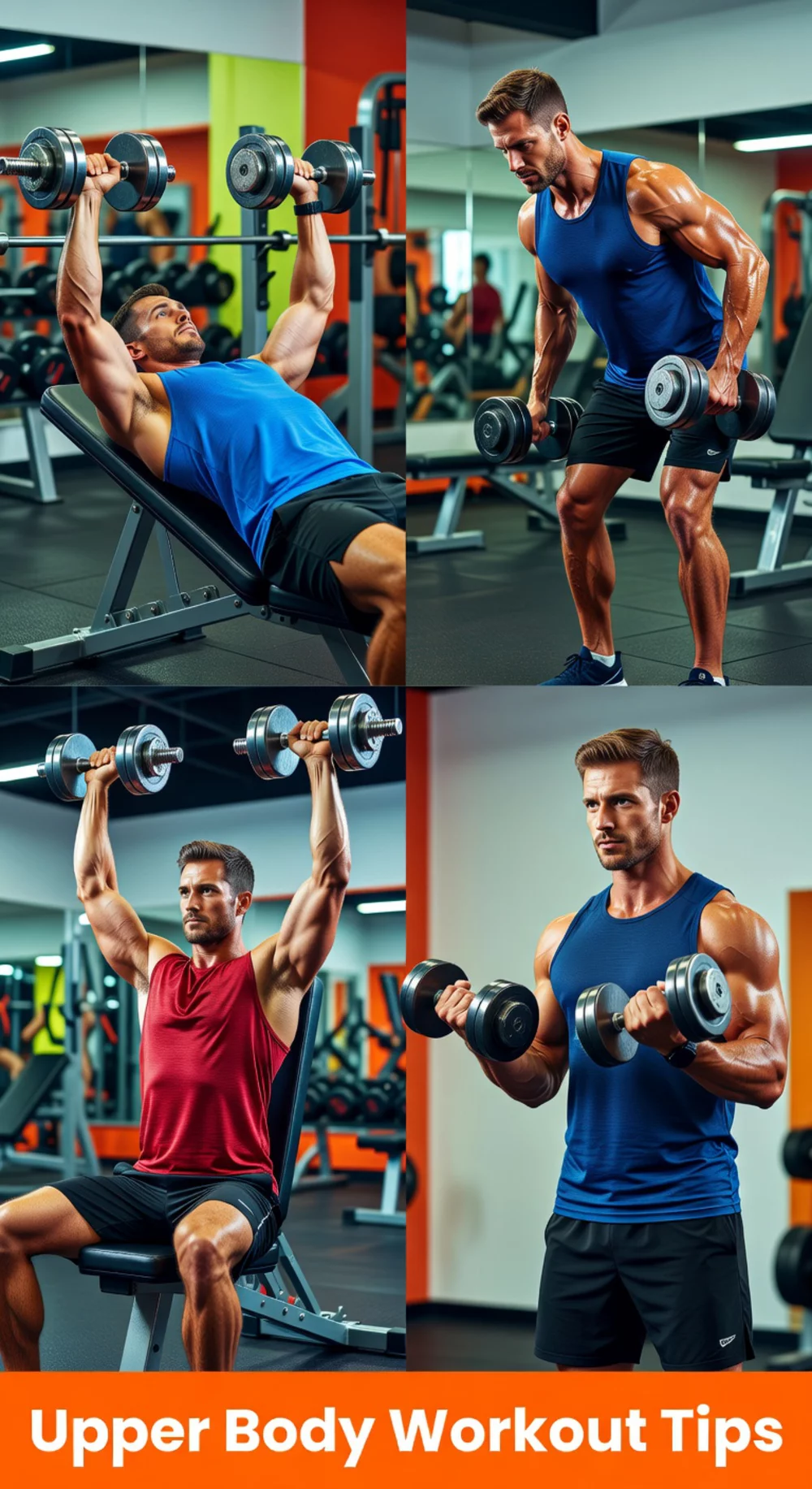 45-Minute Dumbbell Upper Body Workout That Covers Every Push and Pull