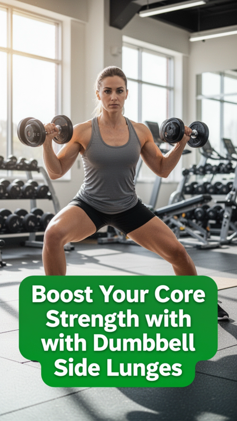 Boost Your Core Strength with Dumbbell Side Lunges for Better Stability