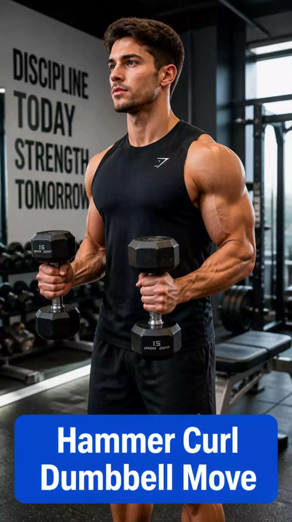 Hammer Curl Dumbbell Move That Builds Forearm and Bicep Together