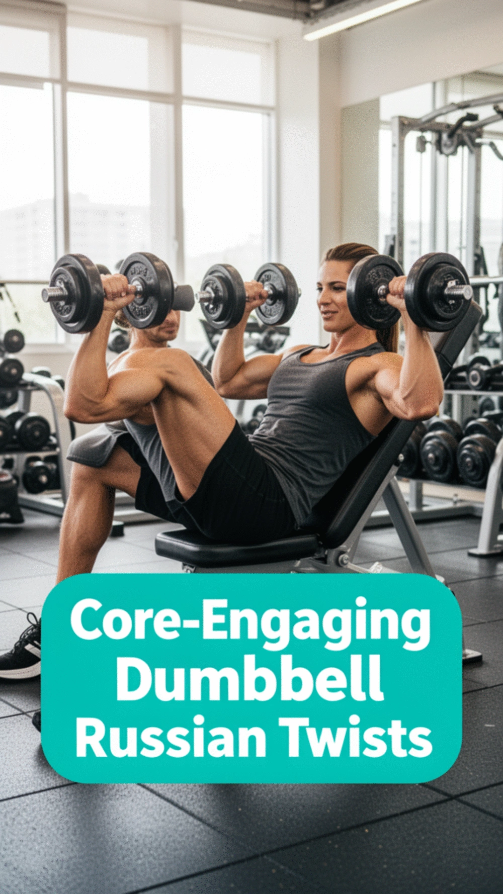 Amazing Dumbbell Russian Twists for a Strong Core