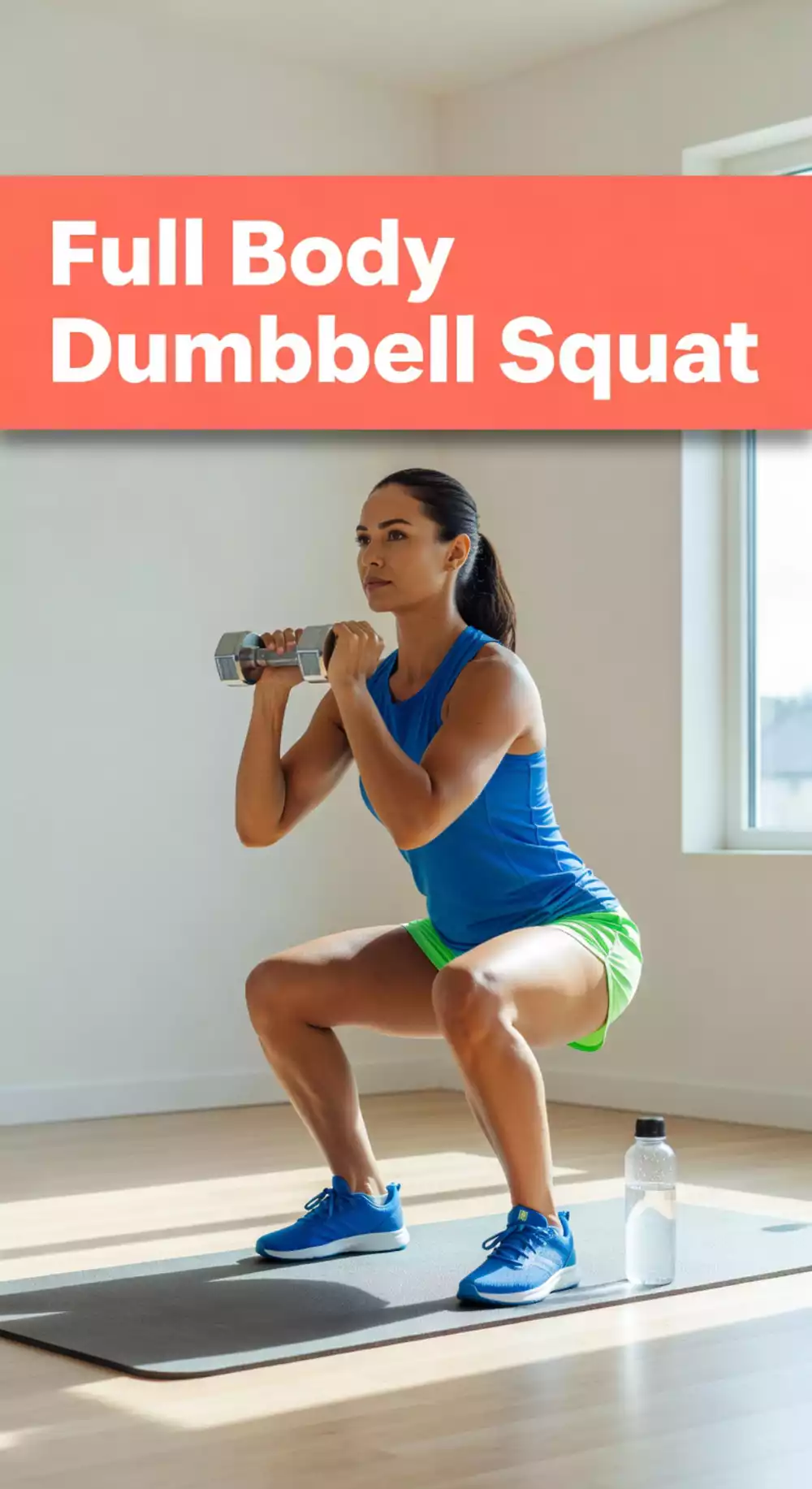 Full Body Dumbbell Squat That Builds Leg Strength and Fires the Glutes