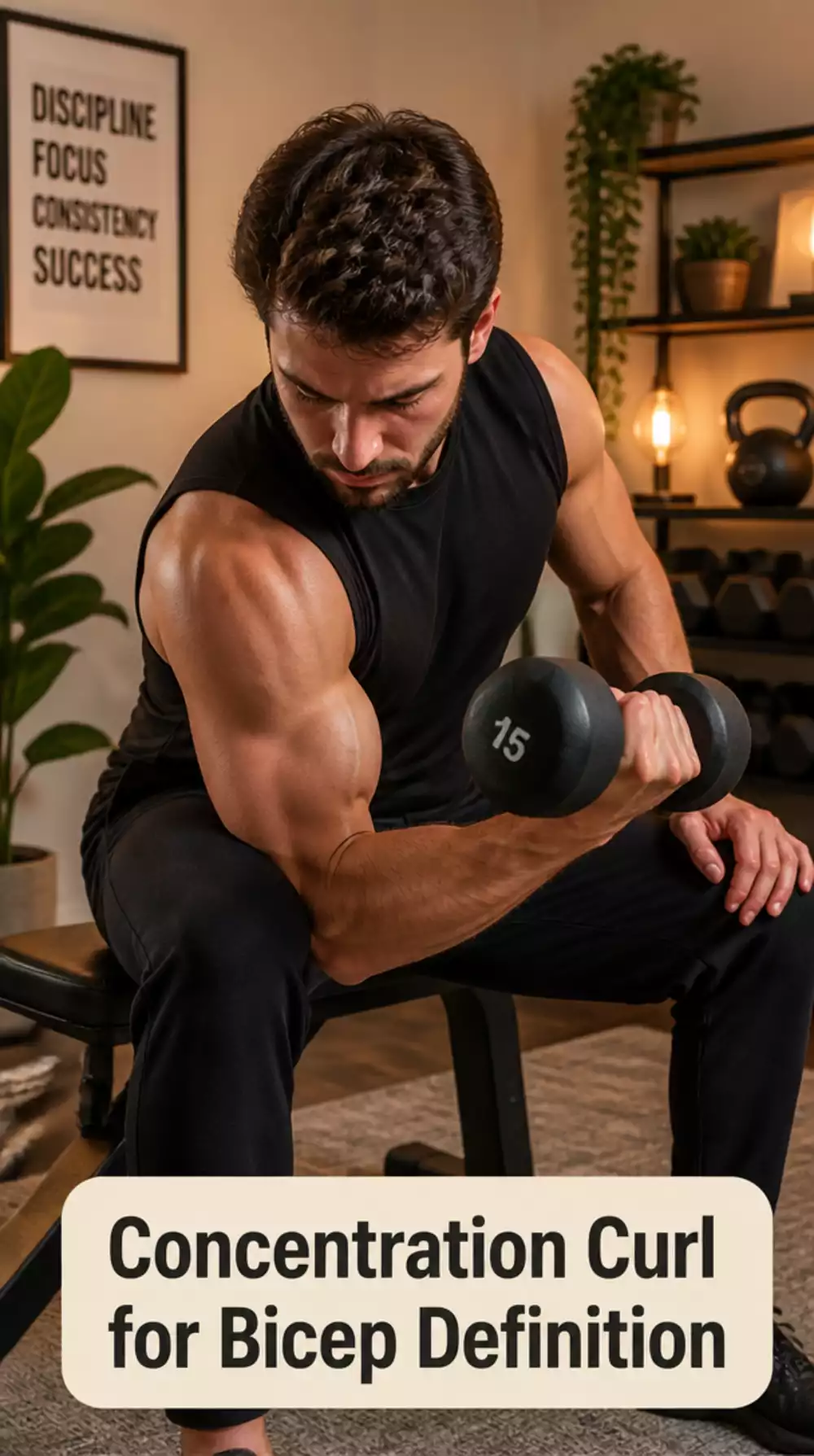 Concentration Curl That Isolates the Bicep for Maximum Definition
