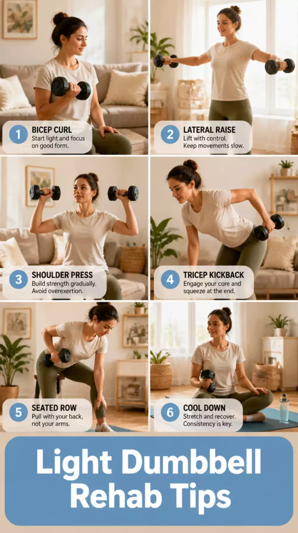 The Light Dumbbell Rehab Trick That Gets Injured Muscles Back to Training