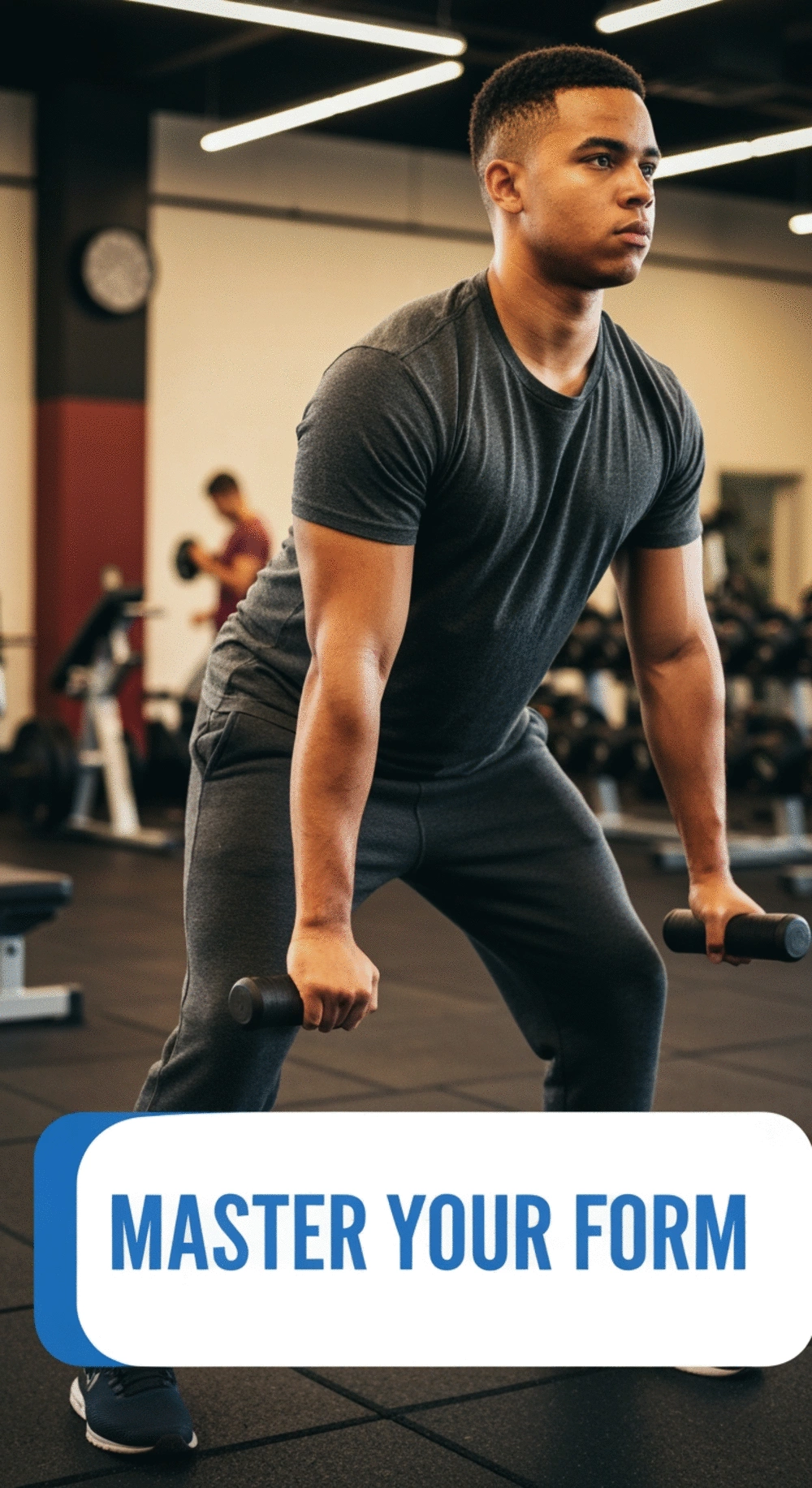 Proper form is crucial for effective dumbbell workouts to prevent injuries and maximize gains.