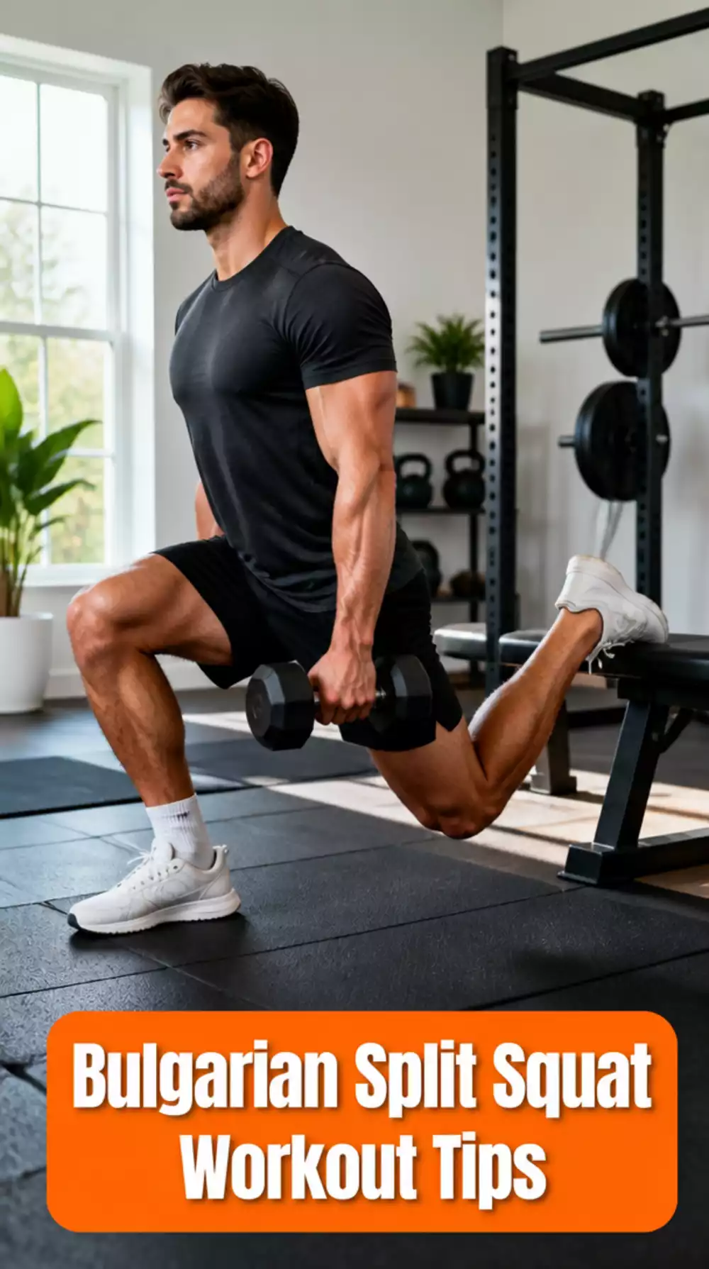 Dumbbell Bulgarian Split Squat That Builds One-Leg Quad Strength Fast