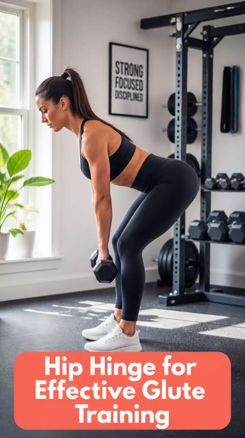 The Hip Hinge Trick That Makes Dumbbell Glute Training Far More Effective