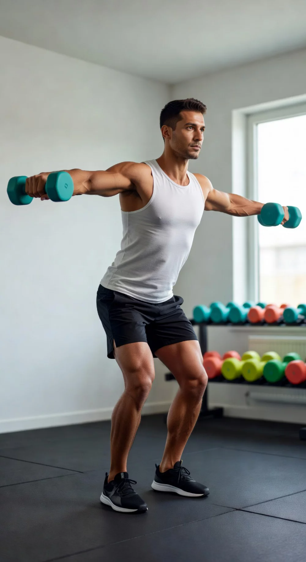 Dumbbell Reverse Fly That Pulls Rounded Shoulders Back Into Position