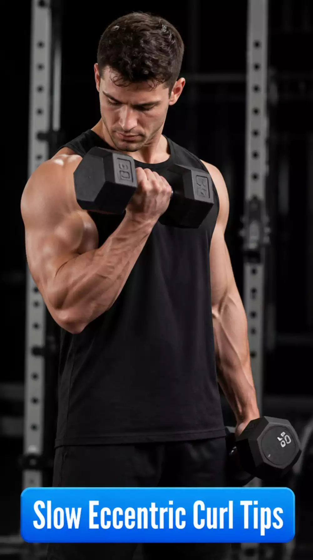 The Slow Eccentric Curl Trick That Makes Biceps Grow Faster Than Normal