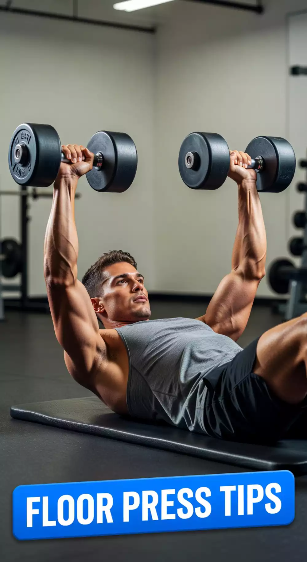 The Dumbbell Floor Press Trick That Builds Chest Without a Bench