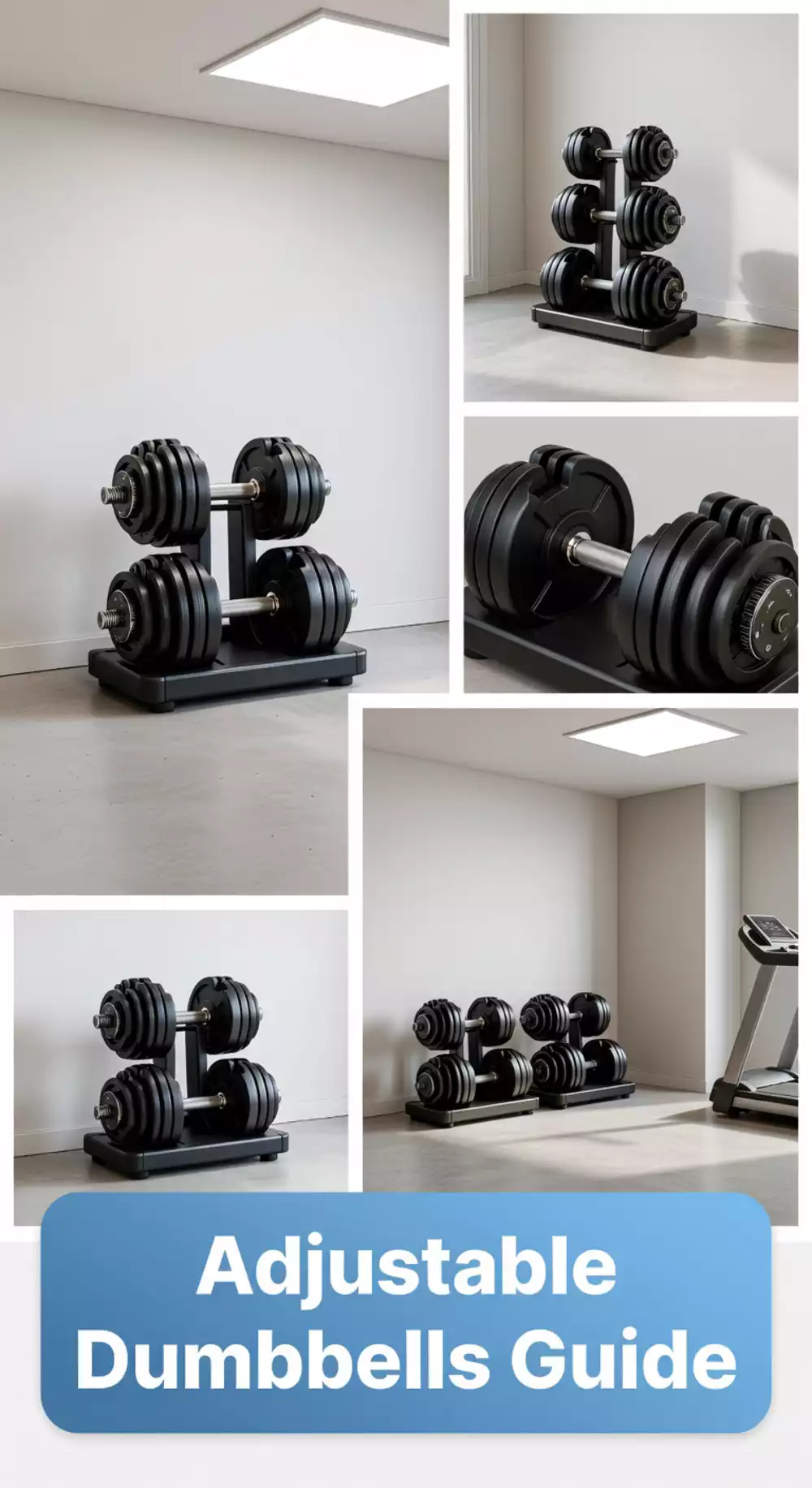 Adjustable Dumbbells for Lower Body Training Without a Barbell