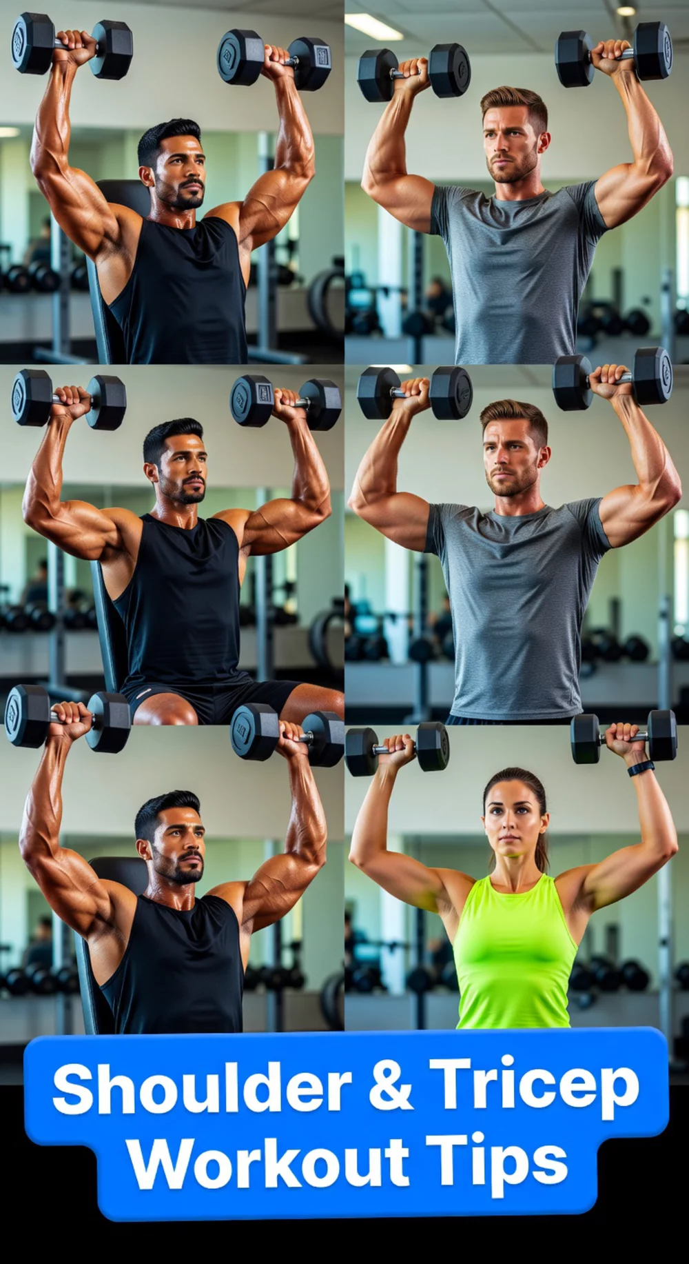 45-Minute Dumbbell Shoulder and Tricep Session for Complete Upper Development