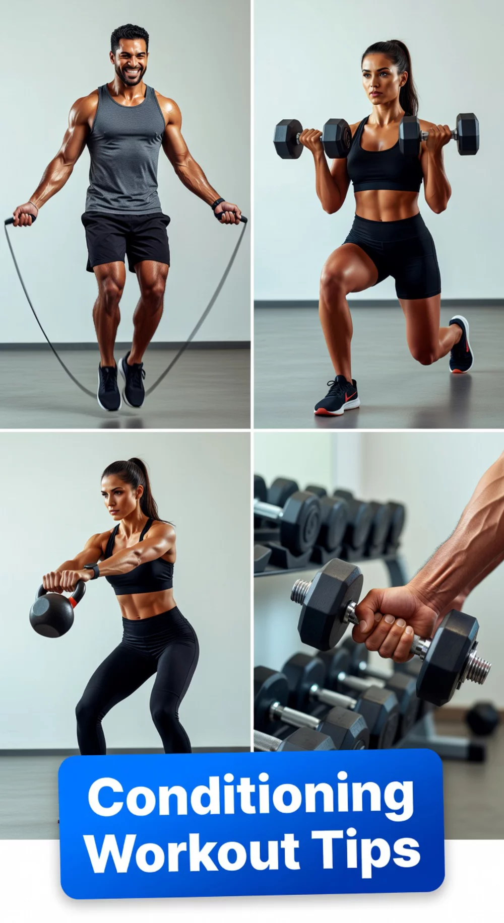 Dumbbell Conditioning Workout That Keeps Heart Rate Elevated Throughout