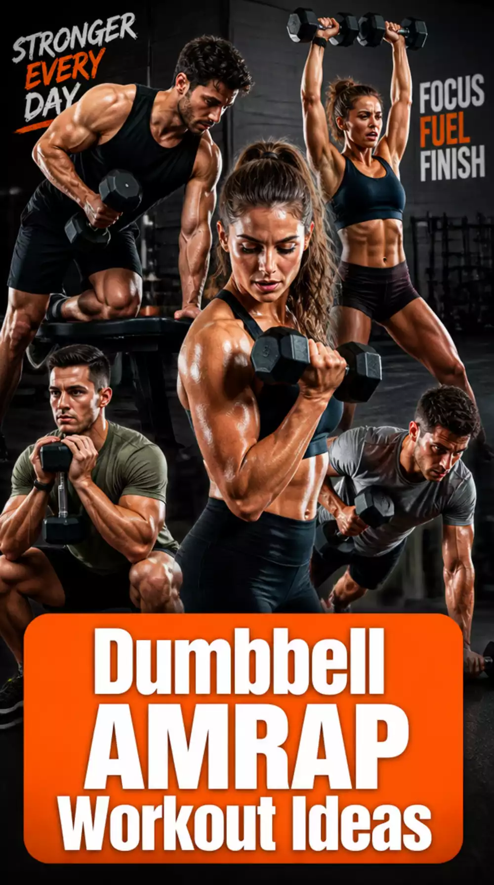 Dumbbell AMRAP Workout That Tests Strength and Fitness at Home