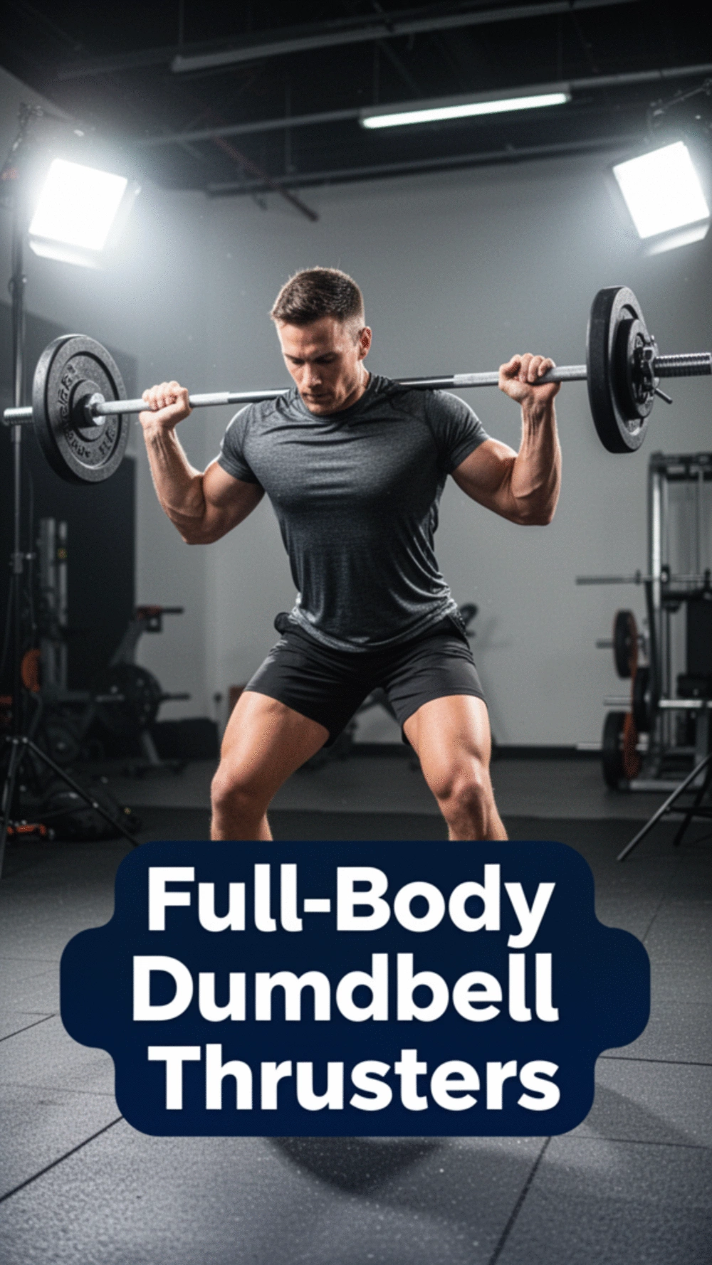 Ultimate Full-Body Dumbbell Thrusters for Maximum Calorie Burn