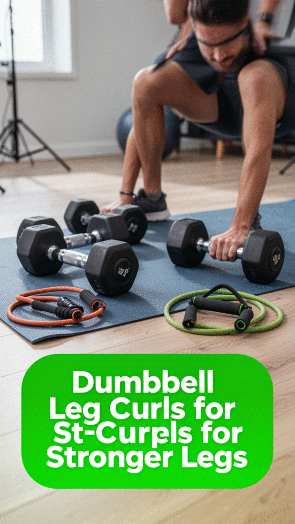 Effective Dumbbell Leg Curls for Stronger, Defined Legs