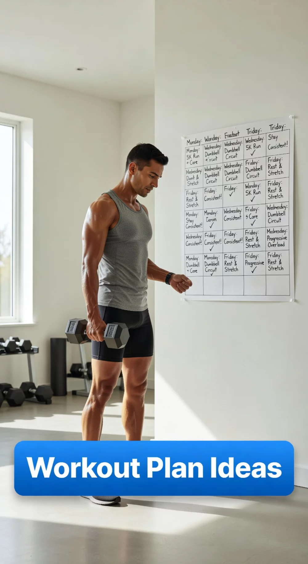 Dumbbell Workout Guide for Runners That Plans the Full Training Week
