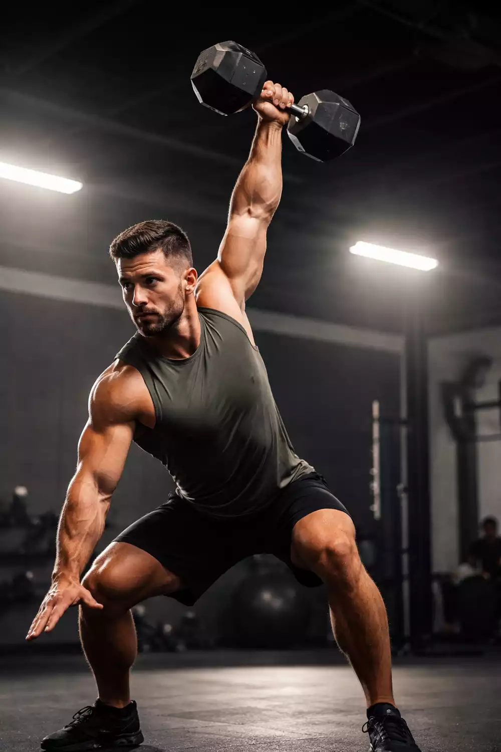 Single-Arm Dumbbell Snatch That Develops Speed and Coordination Together