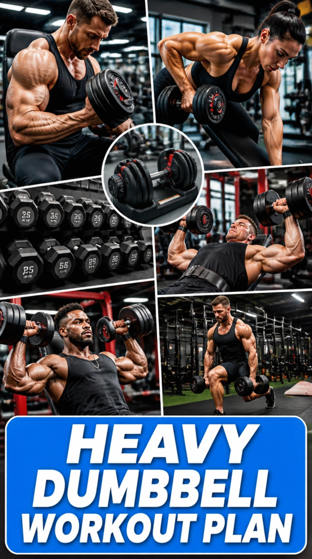 Heavy Dumbbell Workout Plan for Advanced Lifters Seeking New Gains